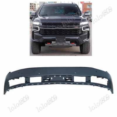 Front Bumper Cover W/ Sensor Holes For Chevy Chevrolet Tahoe Suburban 2015-2020 Foto 1 de 4