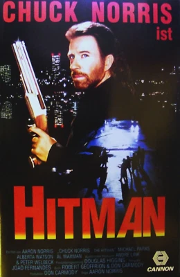 HITMAN  *  FSK = ab 18 Jahren *  Chuck  Norris  * KULT  * originale  ERSTAUFLAGE - Bild 1 von 4