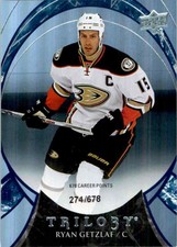 2015-16 Upper Deck Trilogy Rainbow Blue Ryan Getzlaf 274/678 #1