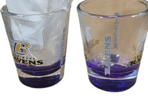 Baltimore Ravens Shot Glass Team Logo Collectors 2.0 Oz New for (1) Shot Glass - Picture 1 of 3
