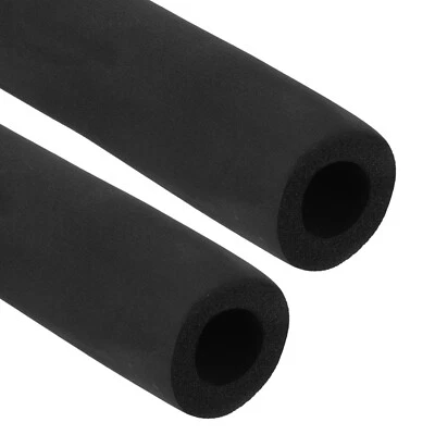 FIPUX 2pcs 1"(25mm)x6Ft Pipe Insulation Foam Tube Pipe Cover Wrap Roll Bar Padding