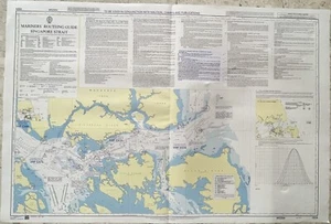Admiralty 5524 MARINERS ROUTEING GUIDE SINGAPORE STRAIT Genius Marine Map Chart - Picture 1 of 12