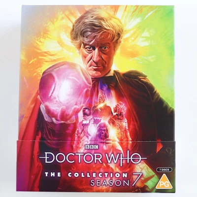 DOCTOR WHO: SEASON 7 Blu-ray Collection Blu-ray Box Set (Limited Edition) MINT - Image 1 of 4