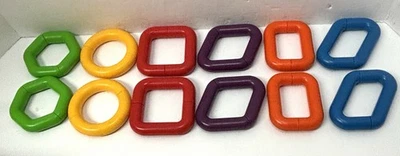 Juguetes Tupperware Tupper de colección Link-A-Lot juguetes de aprendizaje *2 juegos completos Foto 1 de 4