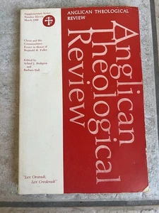 ATR The Anglican Theological Review  March 1990  SUPPLEMENTARY SERIES NUMBER 11 - Picture 1 of 13