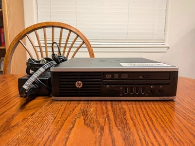 HP Compaq Elite 8300 Ultra-Slim Desktop PC Win10 Pro 8GB Ram 120GB SSD - Imagem 1 de 4