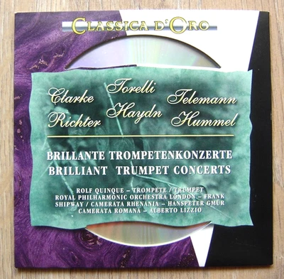 CD Brilliante Trompetenkonzerte - Clarke Torelli Telemann Richter Haydn Hummel - Bild 1 von 2