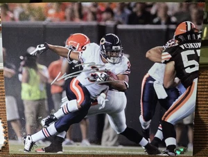 Foto firmada por Kahlil Bell de 8x10 Chicago Bears certificado de autenticidad - Imagen 1 de 3