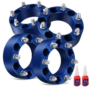 4X 2'' Wheel Spacers 6x5.5" Fit For Chevy Silverado Cadillac Escalade GMC Yukon - Picture 1 of 11