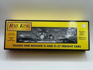 MTH Rail King Landmaschinenbau Flachwagen mit Ertl Zugmaschine 30-7611 Neu in OVP - Bild 1 von 8