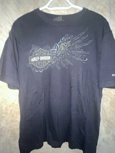 Camiseta para hombre talla grande, Harley Davidson, Rock Hills, SC, negra - Imagen 1 de 7