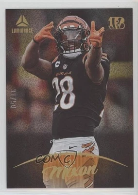 2023 Panini Luminance Orange /50 Joe Mixon #3 - Image 1 of 2