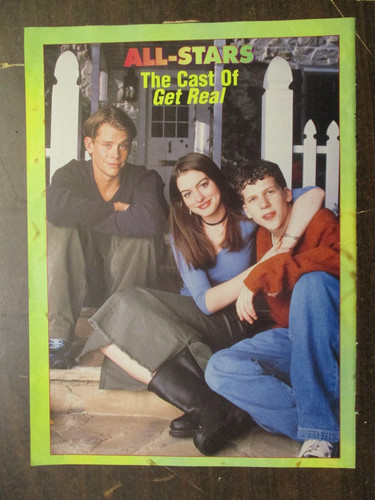 CAST OF GET REAL ANNE HATHAWAY PIN UP ALL-STARS MAGAZINE CLIPPING ...