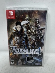 NSW Valkyria Chronicles 4 Launch Edition + Sticker Nintendo Switch NEW SEALED - Picture 1 of 5