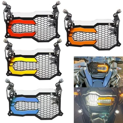 Headlight Grille Guard Cover Protector For BMW R1200GS 2013-2019 2018 2017 2016 — 第 1/4 张图片