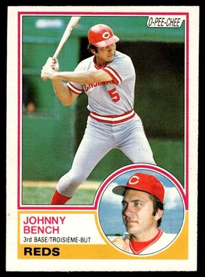 1983 O-Pee-Chee Johnny Bench Cincinnati Reds #60 - Image 1 of 2