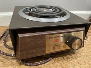 Gama Buffet Portátil Toastmaster De Luxe Vintage Modelo 6401 Funciona Años 70 NL - Imagen 1 de 6