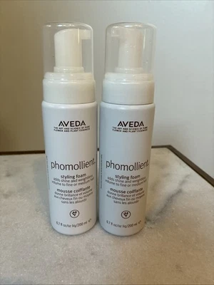 2 Espuma de peinado corporal sin peso Aveda Phomolient 6,7 OZ auténtica. LEER Desc Foto 1 de 4