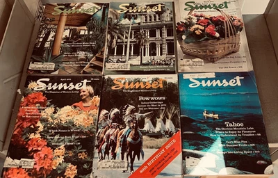 Vintage Sunset Magazines 1978 Jan-Dec, Set of 12 - Image 1 of 2