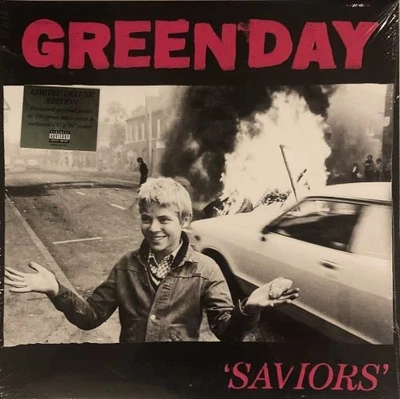 Green Day - Saviors (180gm LP + Poster, 2024 Reprise, Limited, 093624866091,New) - Image 1 of 2