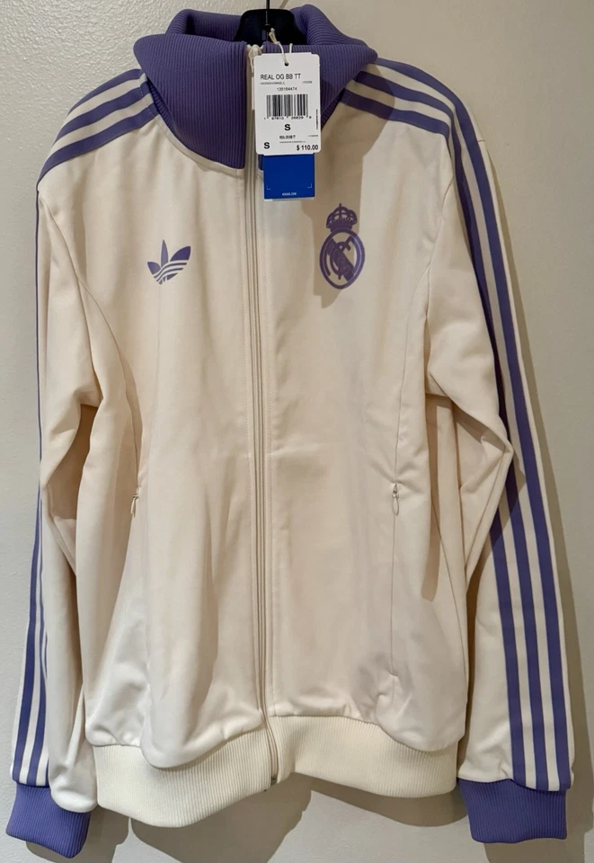 RETRO Adidas Originals Classics Beckenbauer Real Madrid - Medium Jacket IY0058