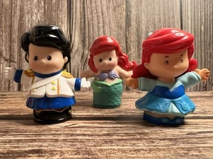 Fisher Price Little People - Arielle / Prinz Eric / Disney Kleine Meerjungfrau - Bild 1 von 7