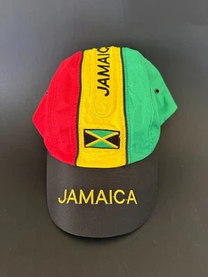 Jamaica Nylon Baseball Cap/Bicyclst, One size Fits All, Red/Yellow/Green/Black - Image 1 of 4