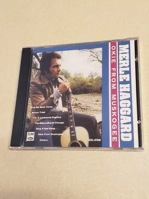 Okie from Muskogee by Merle Haggard (CD, 1989 Capitol Records) - Image 1 of 2