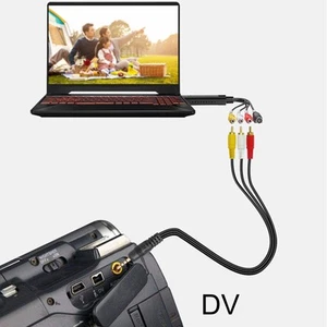 Video Collection Card Black Usb 2.0 For Xp/Vista/7/8/10/ Con AM - Afbeelding 1 van 22