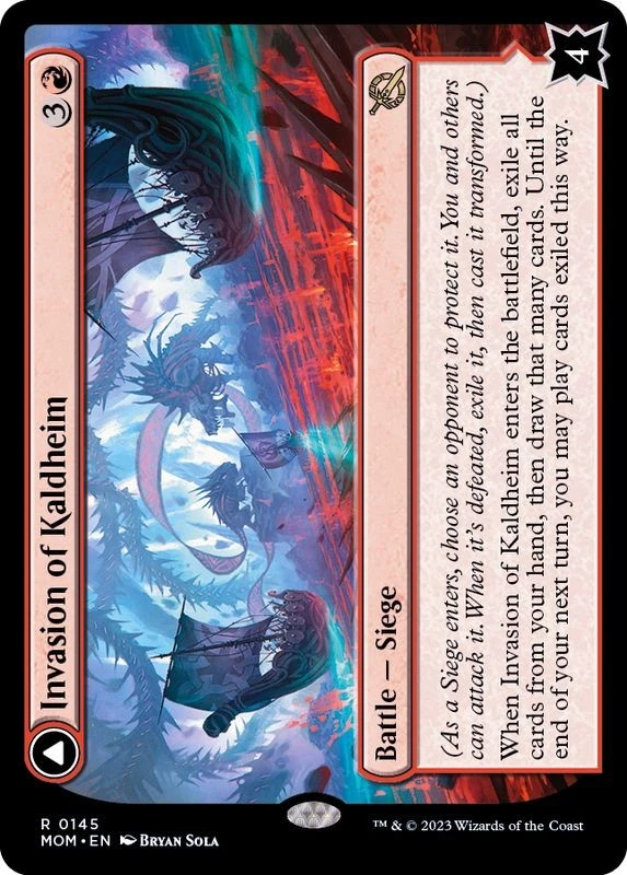 MTG FOIL Invasion of Kaldheim English [Movies] - Image 1 of 1