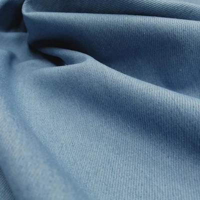 Denim 8,5 OZ sarga gruesa algodón por yarda 62" ancho azul claro 1 yarda Foto 1 de 4