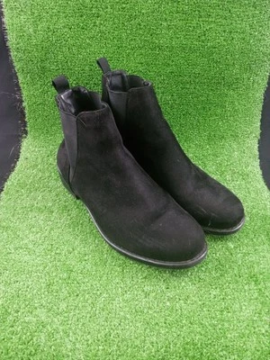 Dream Pairs Women's Isabella Ankle Boots Size 11 Black Faux Suede Slip On Shoes  - Image 1 of 4