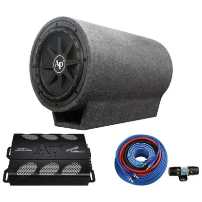 Audiopipe TUBOX1050 10″ Vented Bass Pipe 800 Watt Super Bass Combo Package