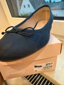 Brandneue Damen Ballerina Navy Blue🫐✨ Größe 38  - Bild 1 von 3