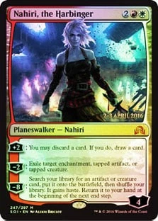 Nahiri, the Harbinger (Prerelease PROMO) FOIL PLD MAGIC MTG CARD ABUGames - Image 1 of 1