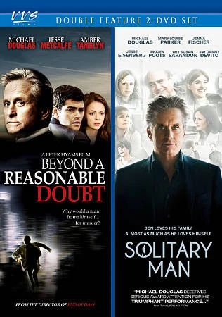 Beyond a Reasonable Doubt / Solitary Man - Double Feature DVD, Region 1, Douglas - Image 1 of 1