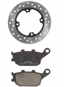 KIT DISCO FRENO POSTERIORE + PASTIGLIE FERODO HONDA CB 600 F HORNET 1998 2006 - Foto 1 di 5