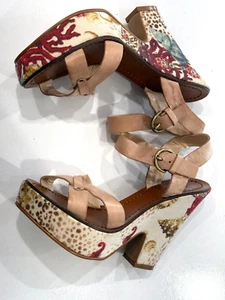 Mariana by Golc Multicolor Kate Wedge Platform Shoe Women's EU37 NEW NO BOX - Picture 1 of 11