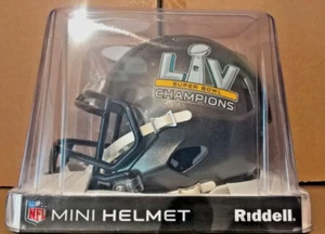 NFL TAMPA BAY BUCCANEERS SUPER BOWL LV 55 WINNERS MINI SPEED HELMET - Picture 1 of 5