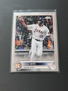2022 Topps Chrome Jose Siri #204 RC Houston Astros - Picture 1 of 2