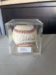 AL KALINE Autographed MLB baseball - Picture 1 of 1