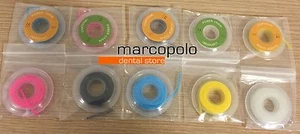 Kieferorthopädische Zahnelastikkette Orthodontic dental power chain elastic    - Bild 1 von 1