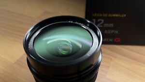 Panasonic Leica DG Summilux 12mm F/1.4 ASPH. Lens
