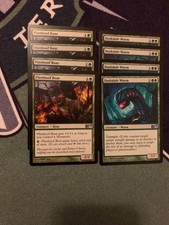 4x Duskdale Wurm -4x Flinthoof Boar NM. Mtg - M13. Magic 2013
