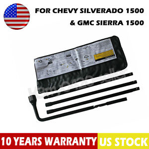 Spare Tire Repair Wheel Lug Tool Kit For Chevy Silverado 1500 & GMC Sierra 1500