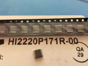HI2220P171R Chip Ferrite Alta Corrente 4A 35mOhm DCR 2222 25 PEZZI Z3082 - Foto 1 di 3
