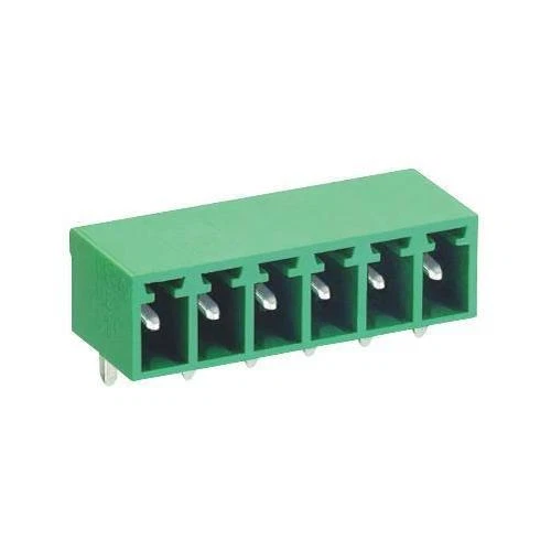 3.5mm Pluggable Terminal Block Header, 2 Way, Right Angle, 12A - MC000088 - Image 1 of 1