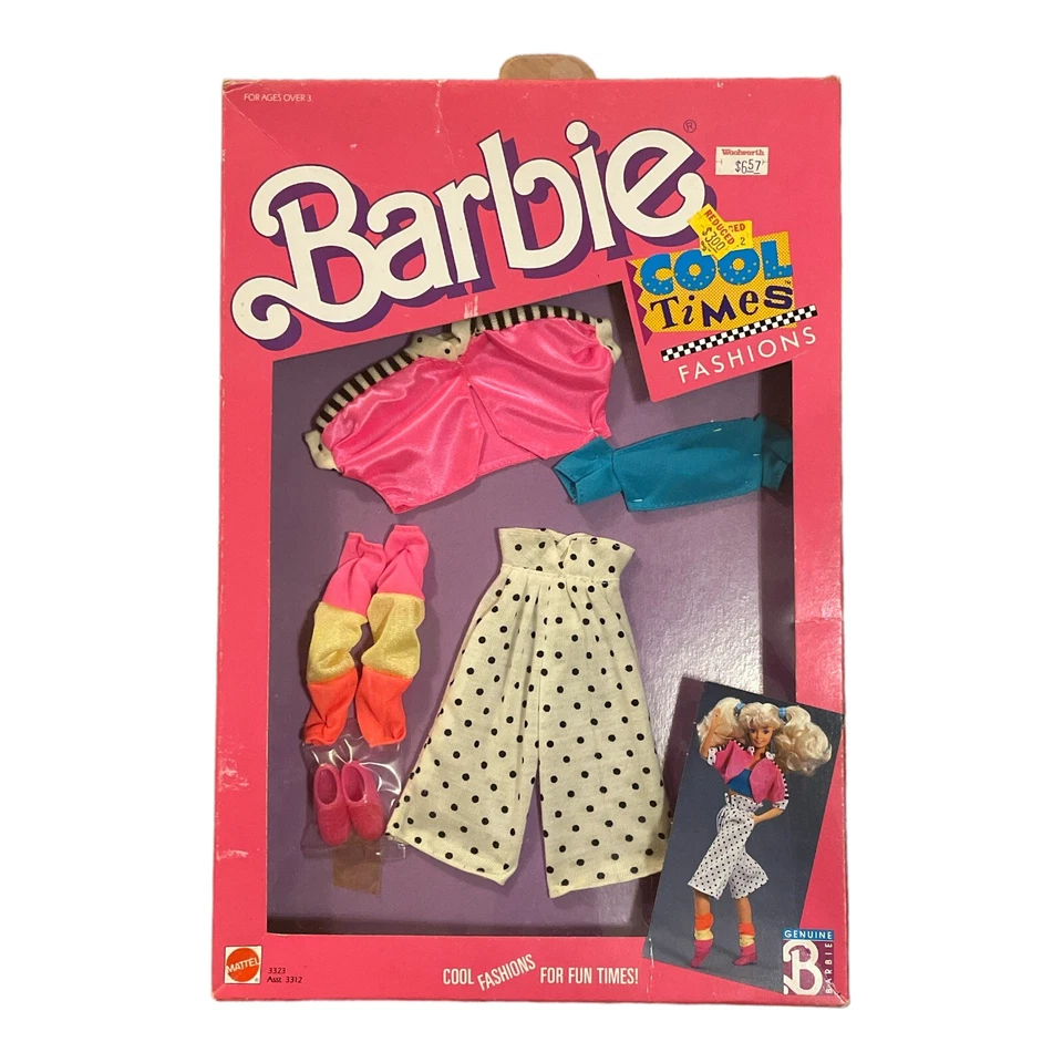 Barbie Cool Times Fashions #3323 1988 Mattel Complete