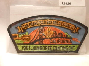 SAN FRANCISCO BAY AREA COUNCIL 1981 JAMBOREEF2126 - Imagen 1 de 1