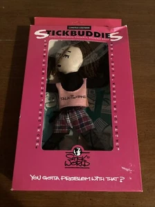 Vintage Talk To The Hand Bendable Cloth Doll by Stick World 12" Stick Buddies - Picture 1 of 7